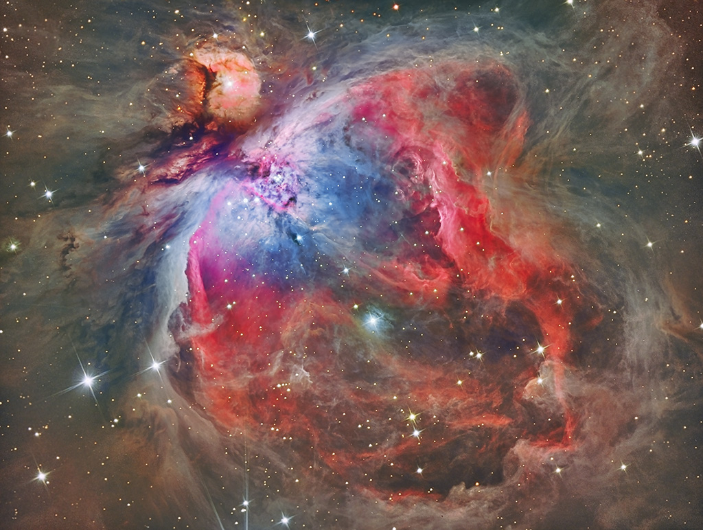M42, plongée dans la nébuleuse d\'Orion