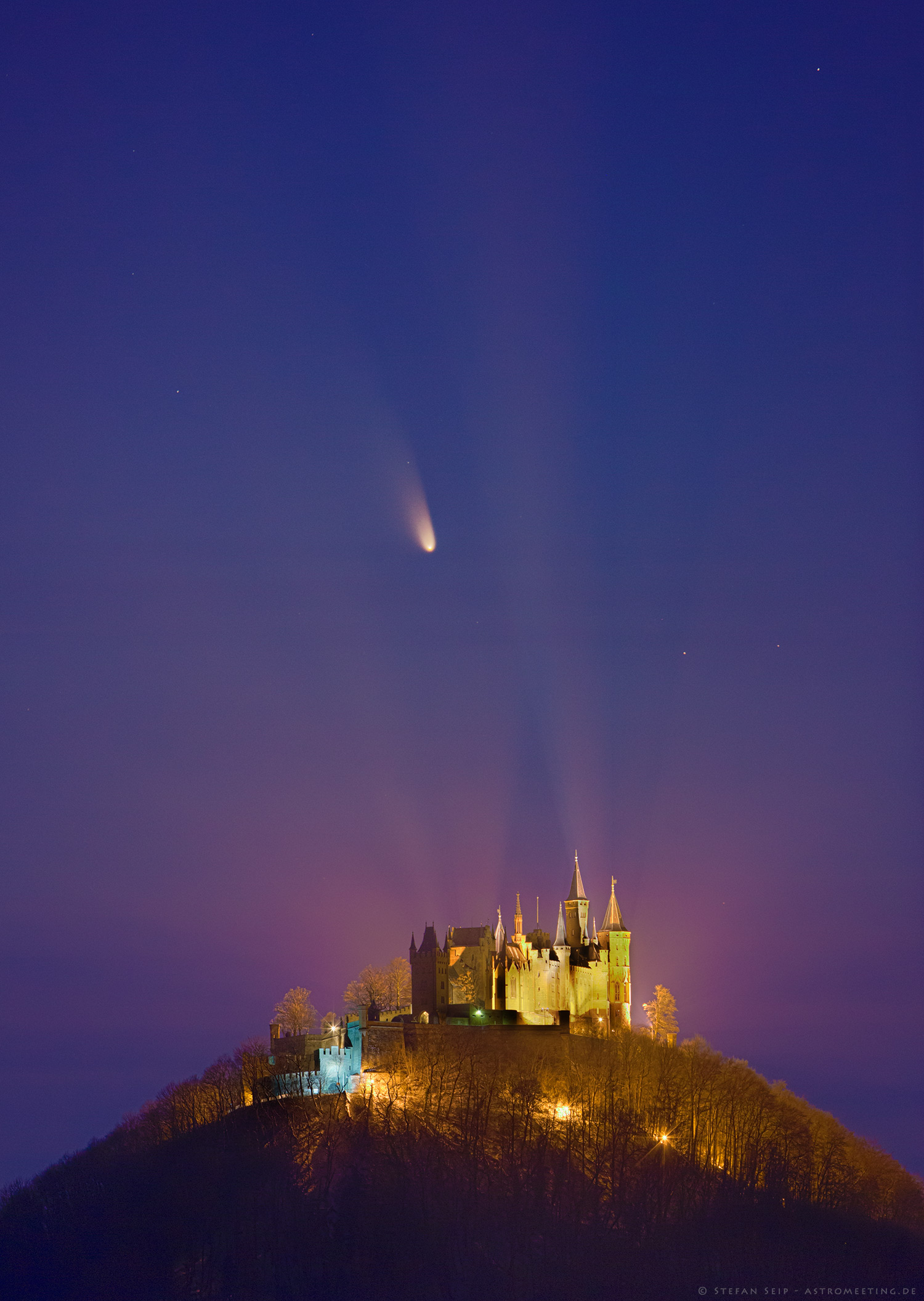 Le château de la comète