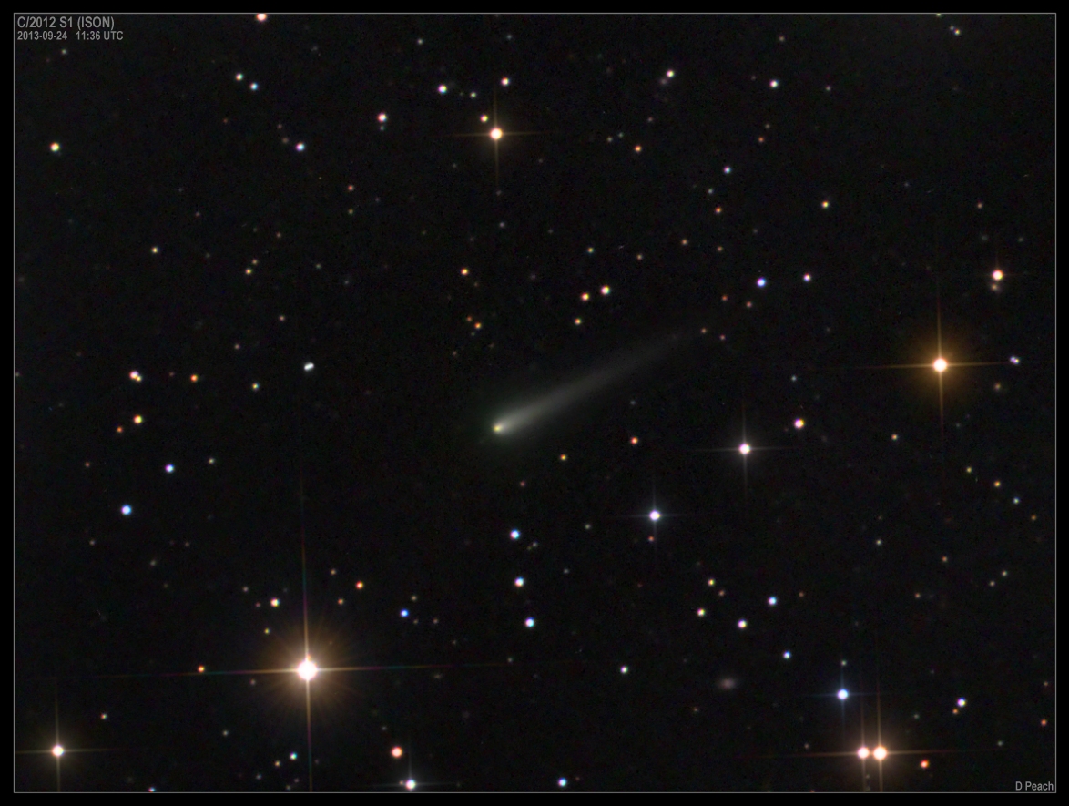 La comète ISON approche