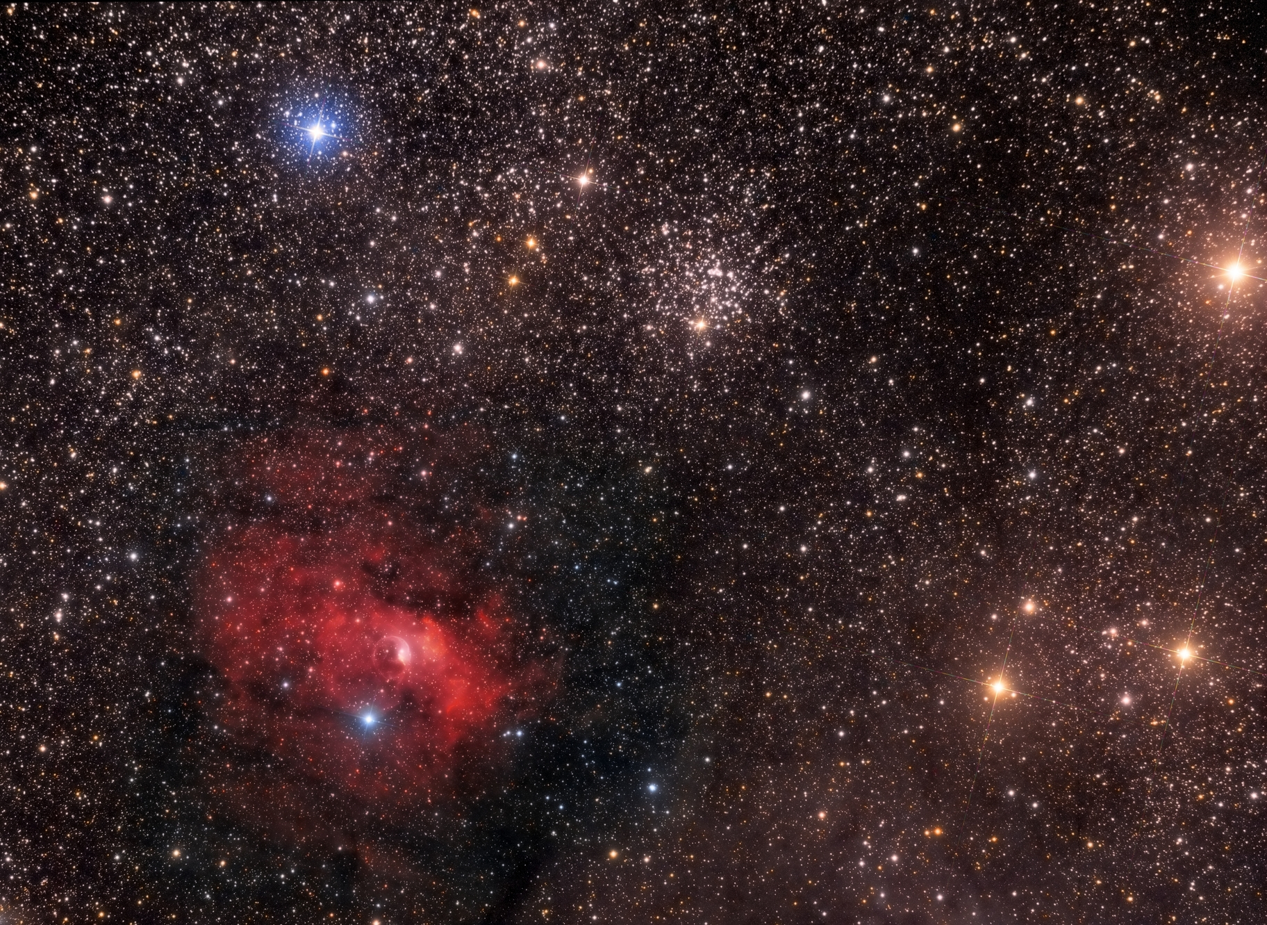 La Bulle et M52