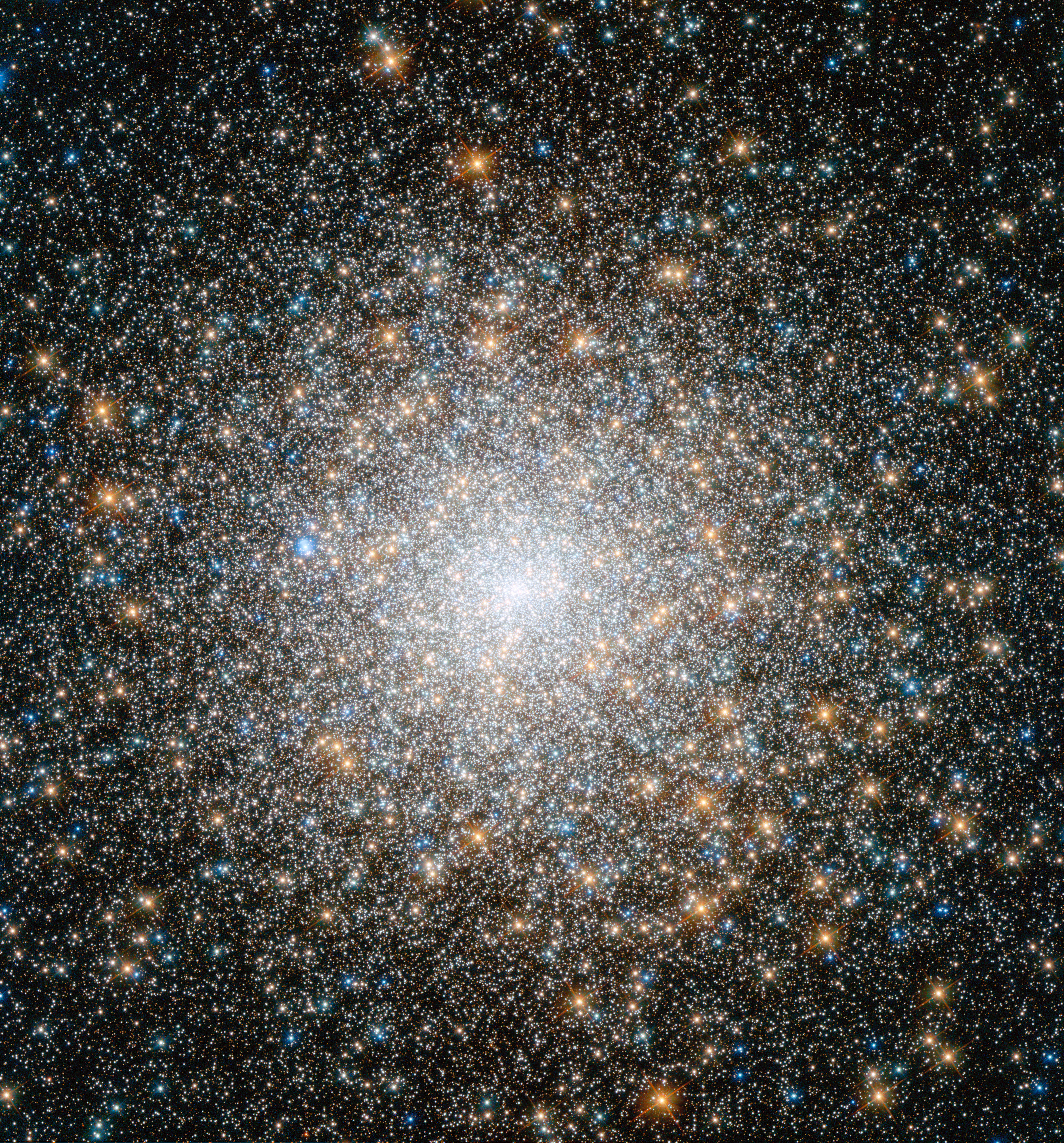 L\'amas globulaire M15 vu par Hubble