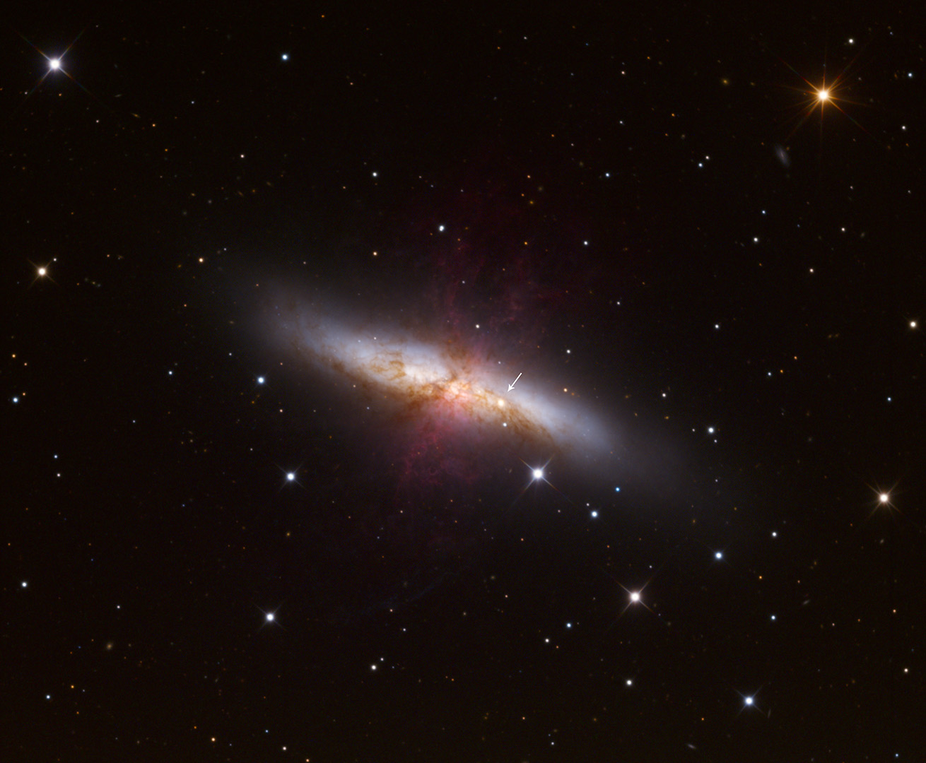 Supernova dans M82