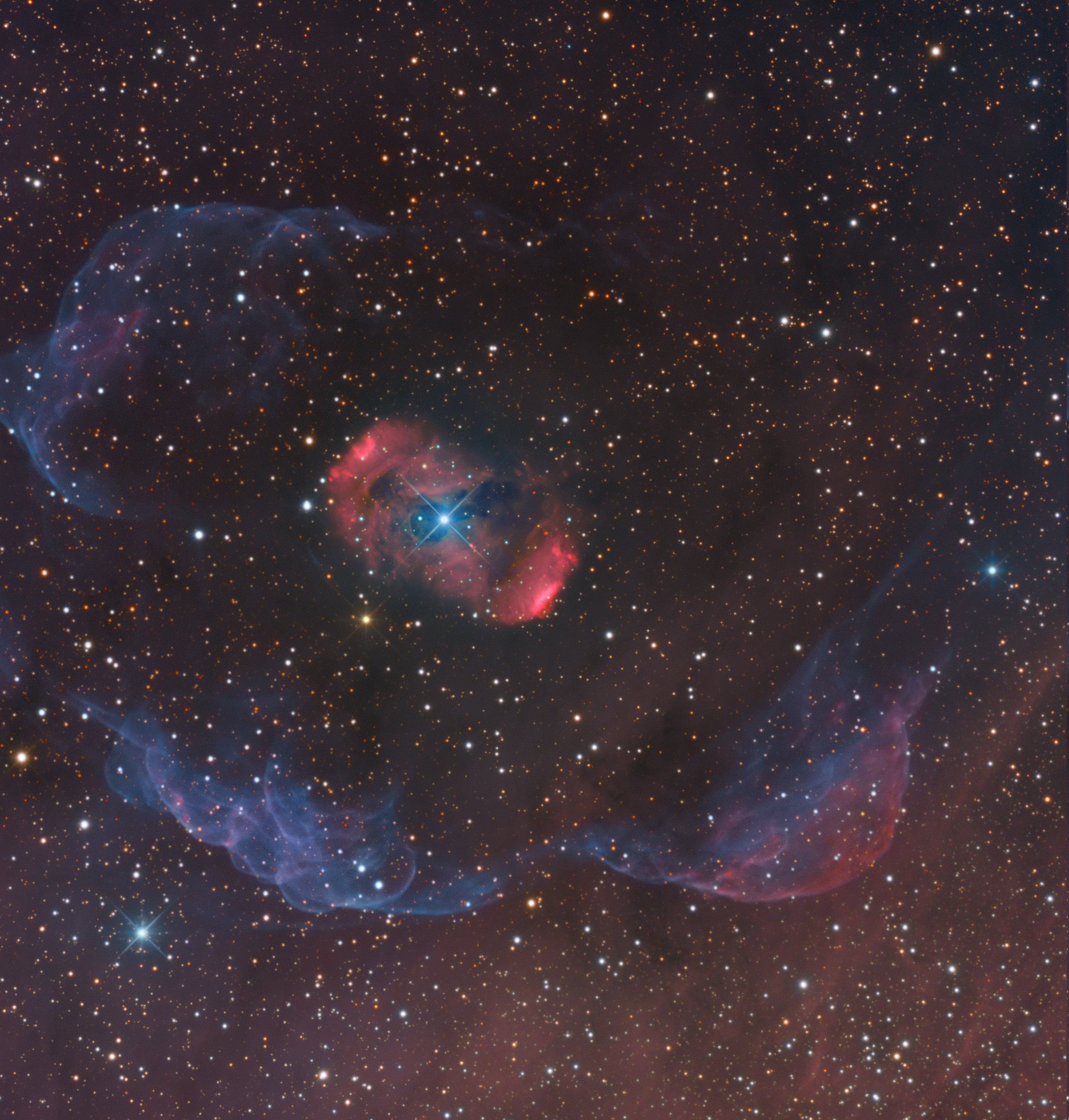 Un halo pour NGC 6164