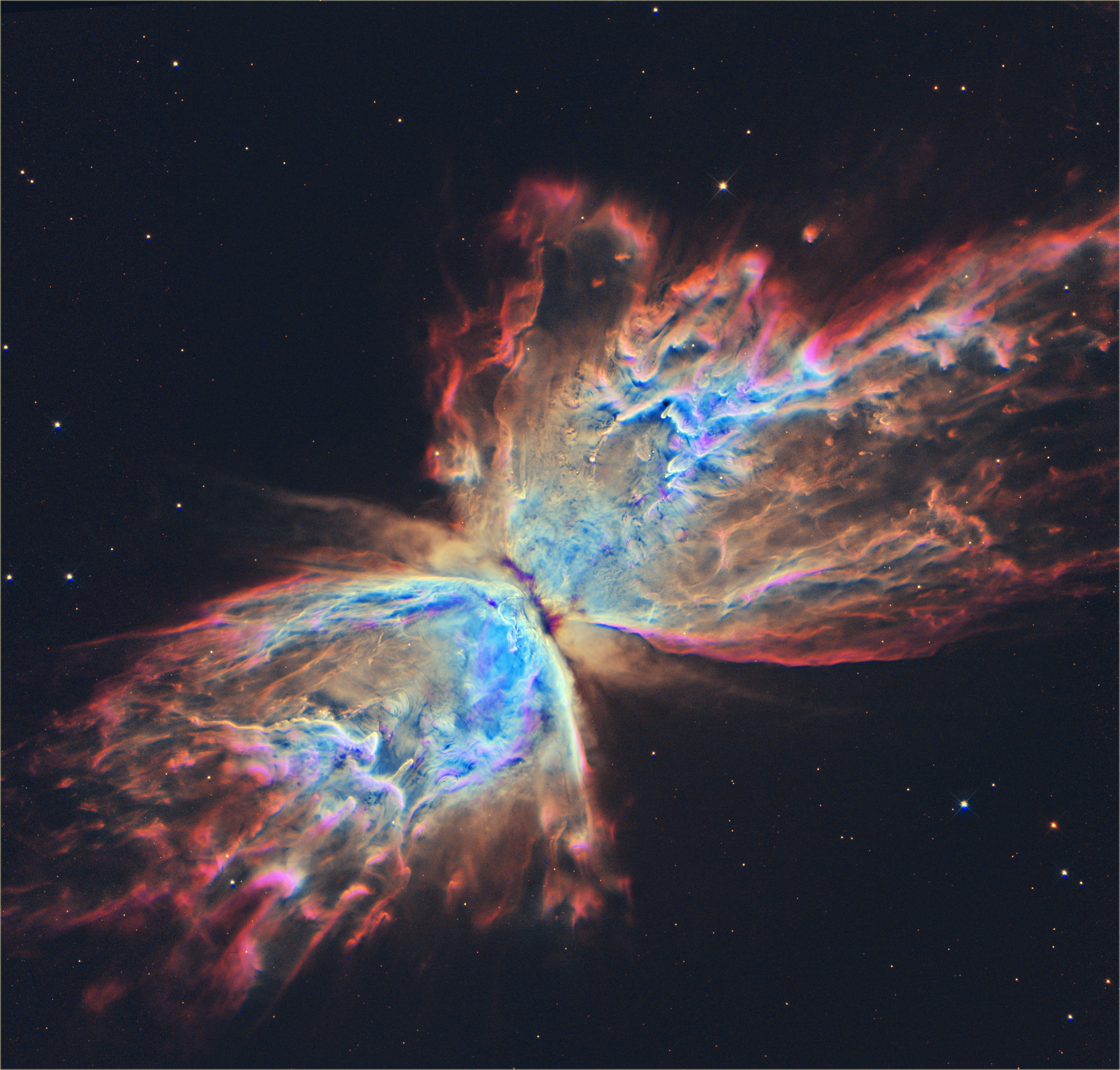 Le Papillon vu par Hubble