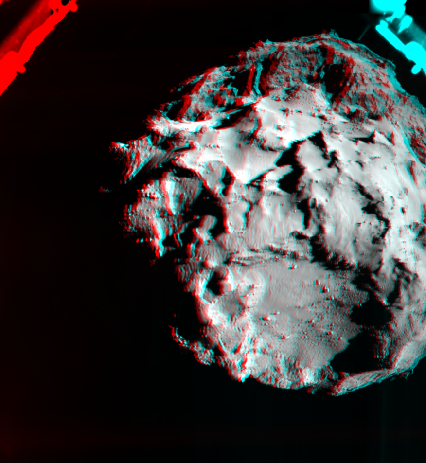 Atterrissage de Philae en 3D