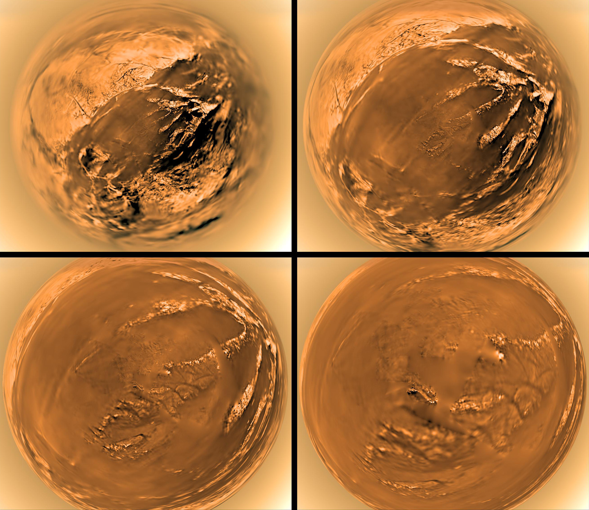 Huygens se pose sur Titan