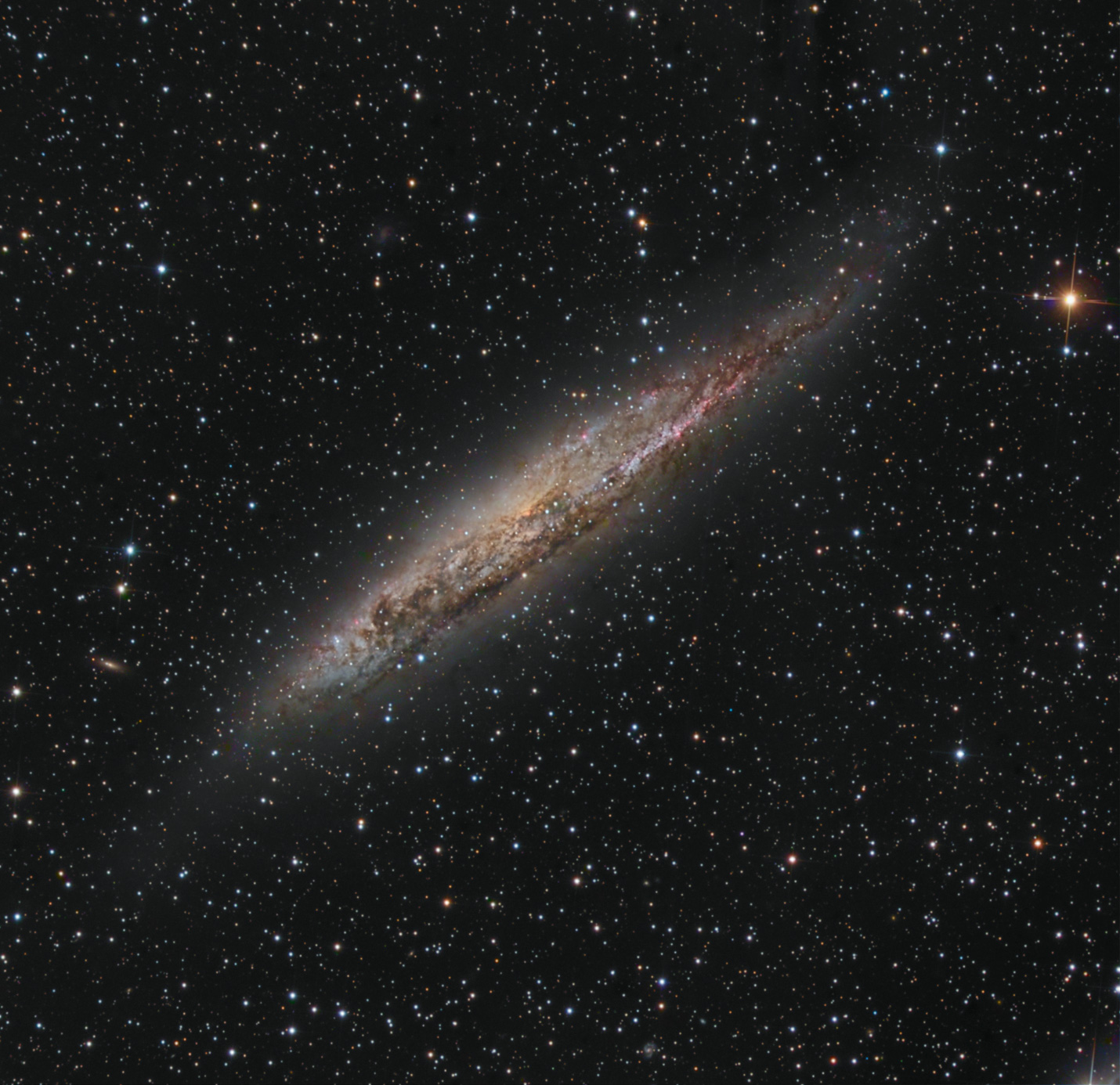 La proche galaxie spirale NGC 4945