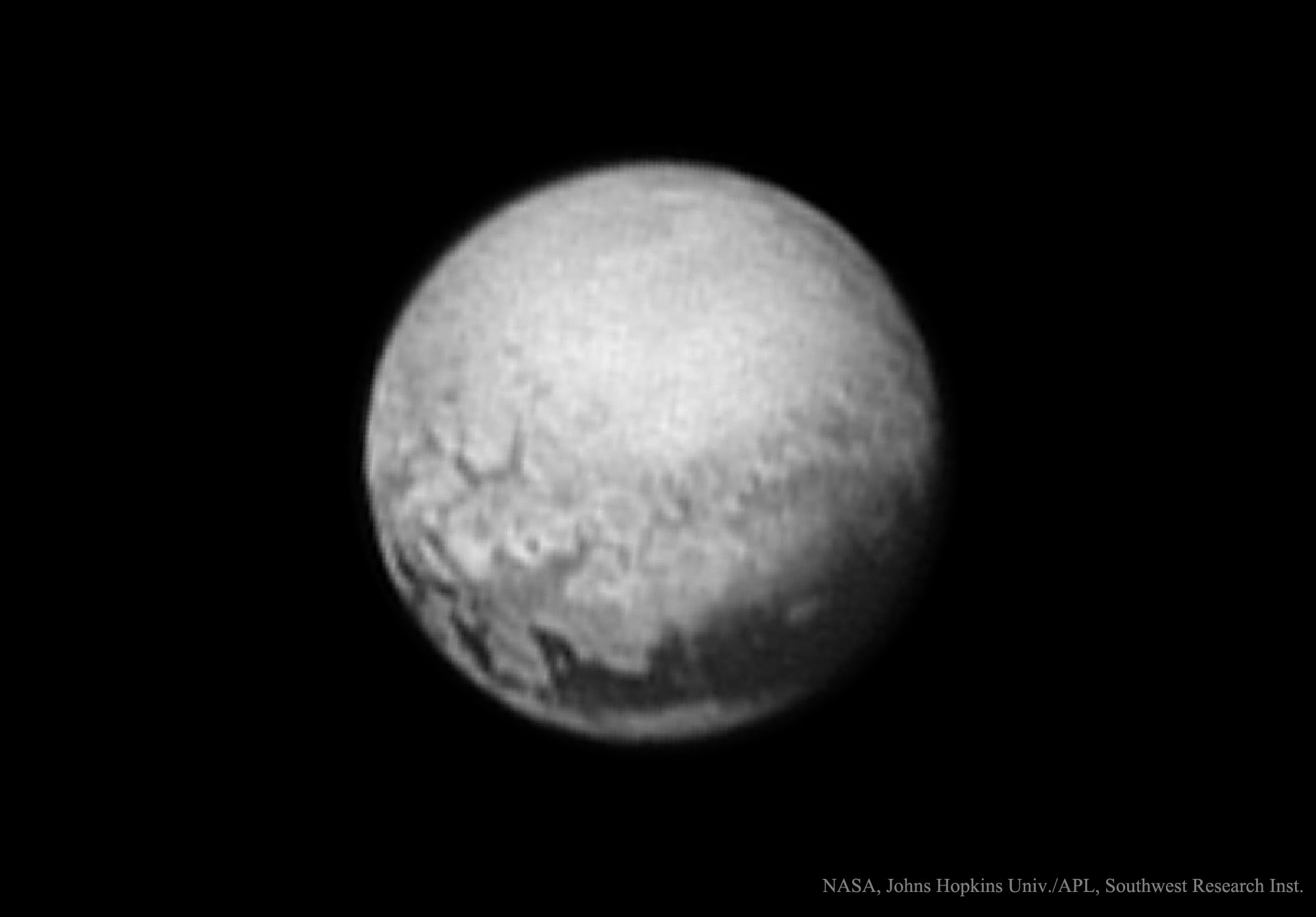 Géologie sur Pluton