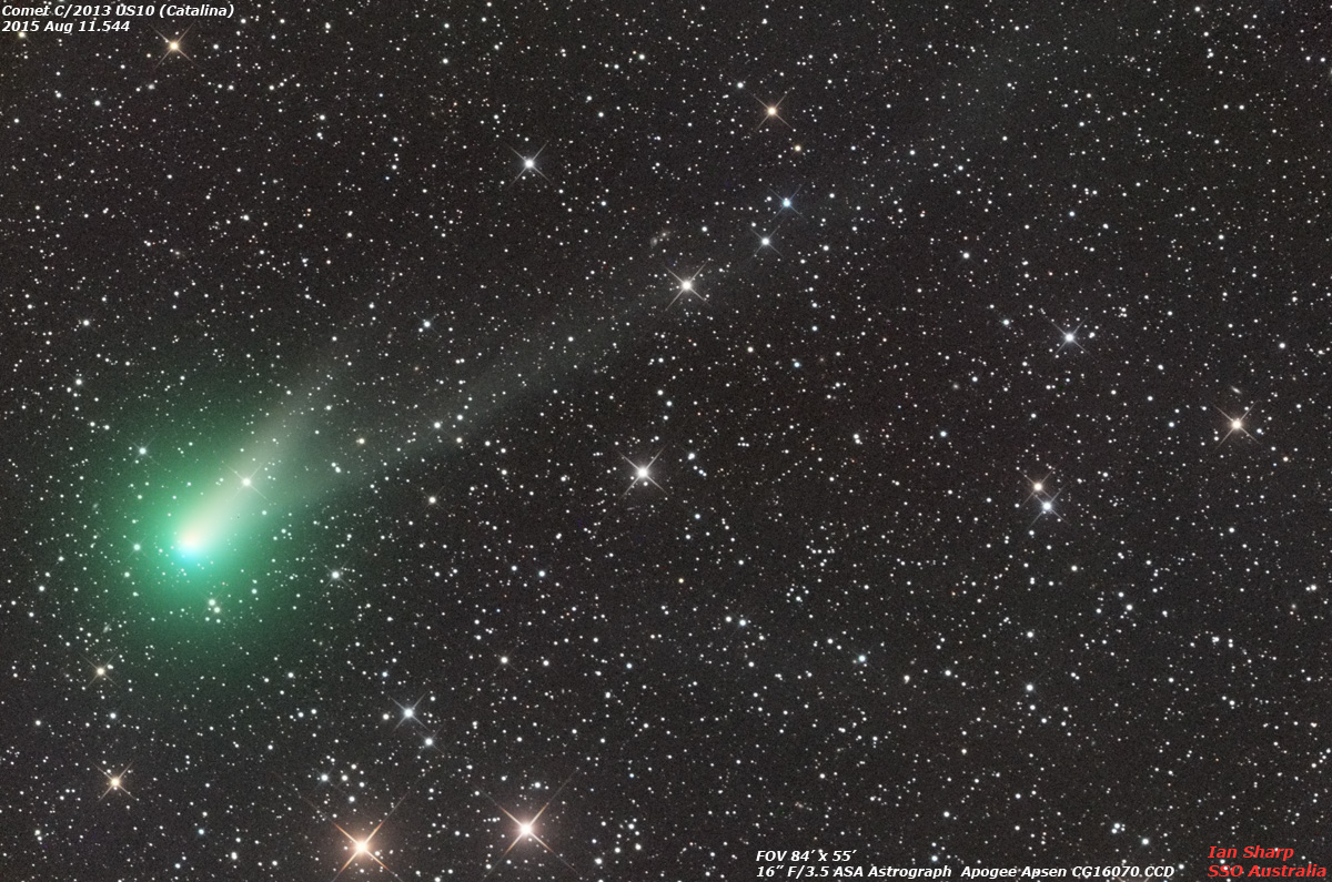 La comète Catalina sera-t-elle visible à l\'oeil nu ?