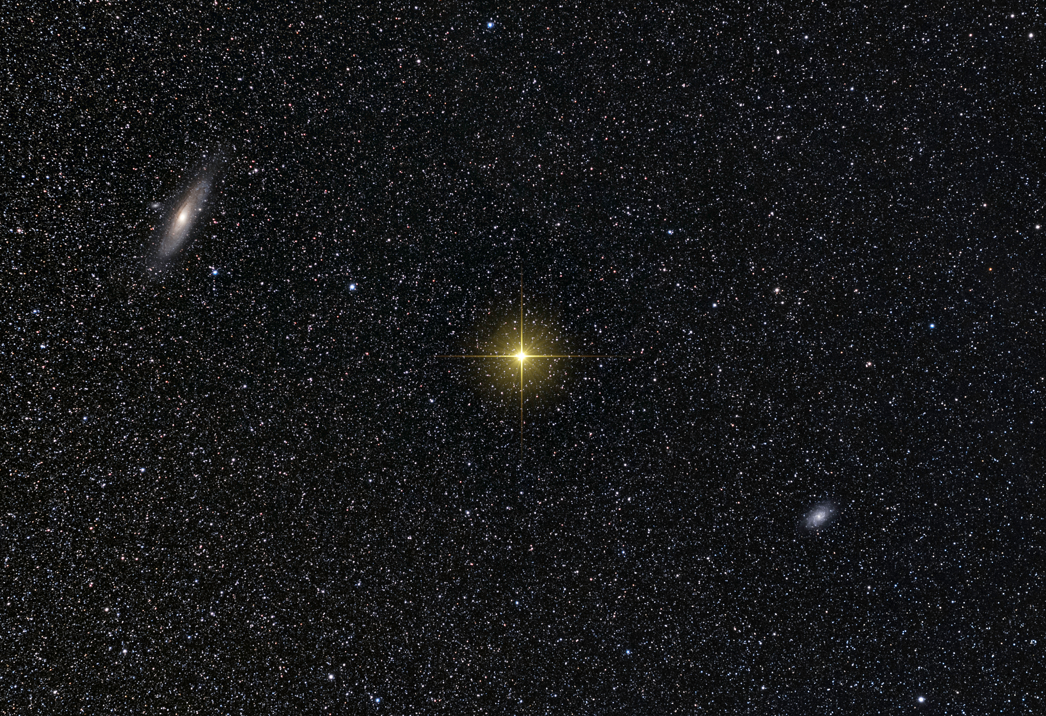 M31 contre M33