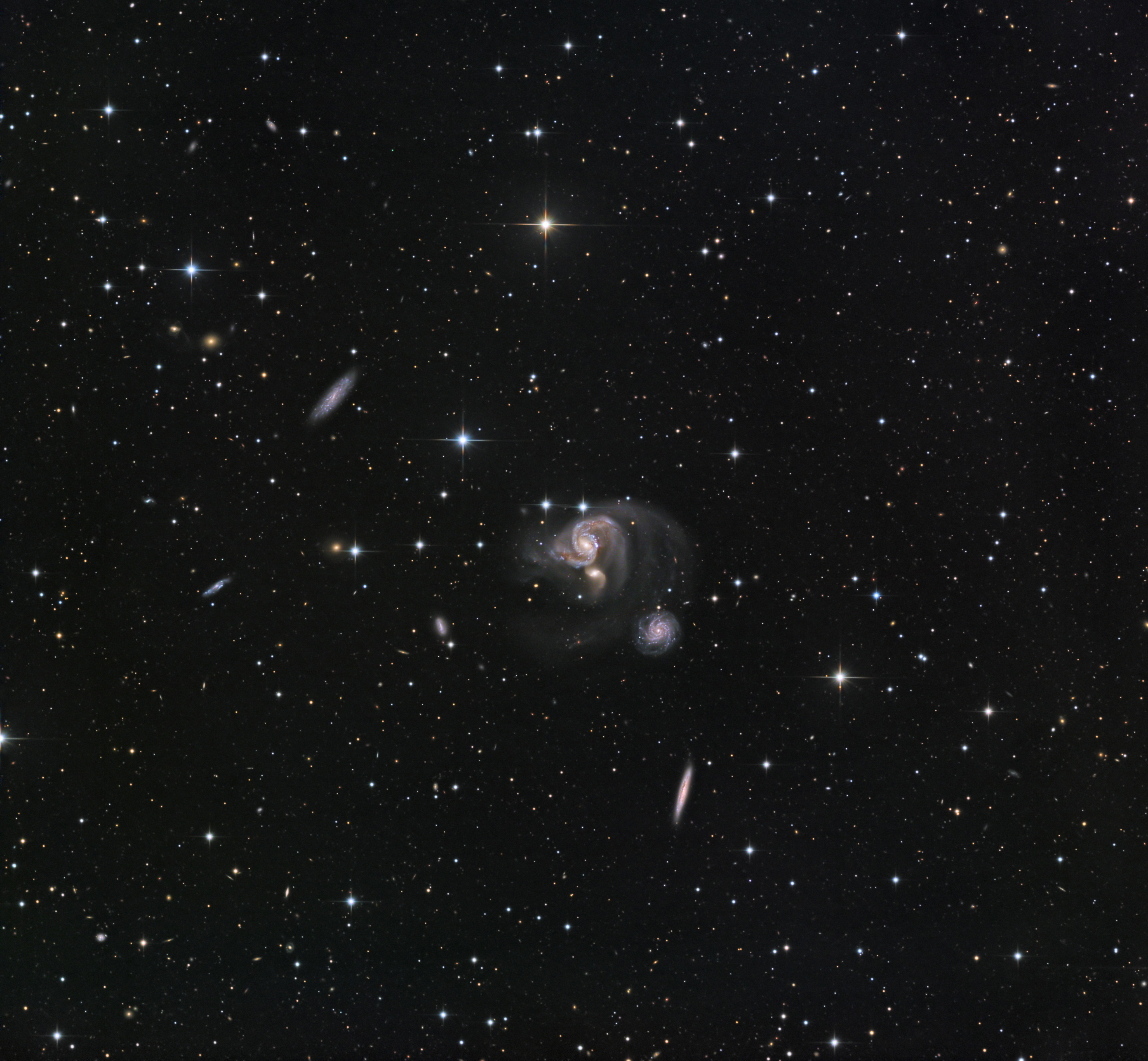 Le Groupe galactique compact Hickson 91