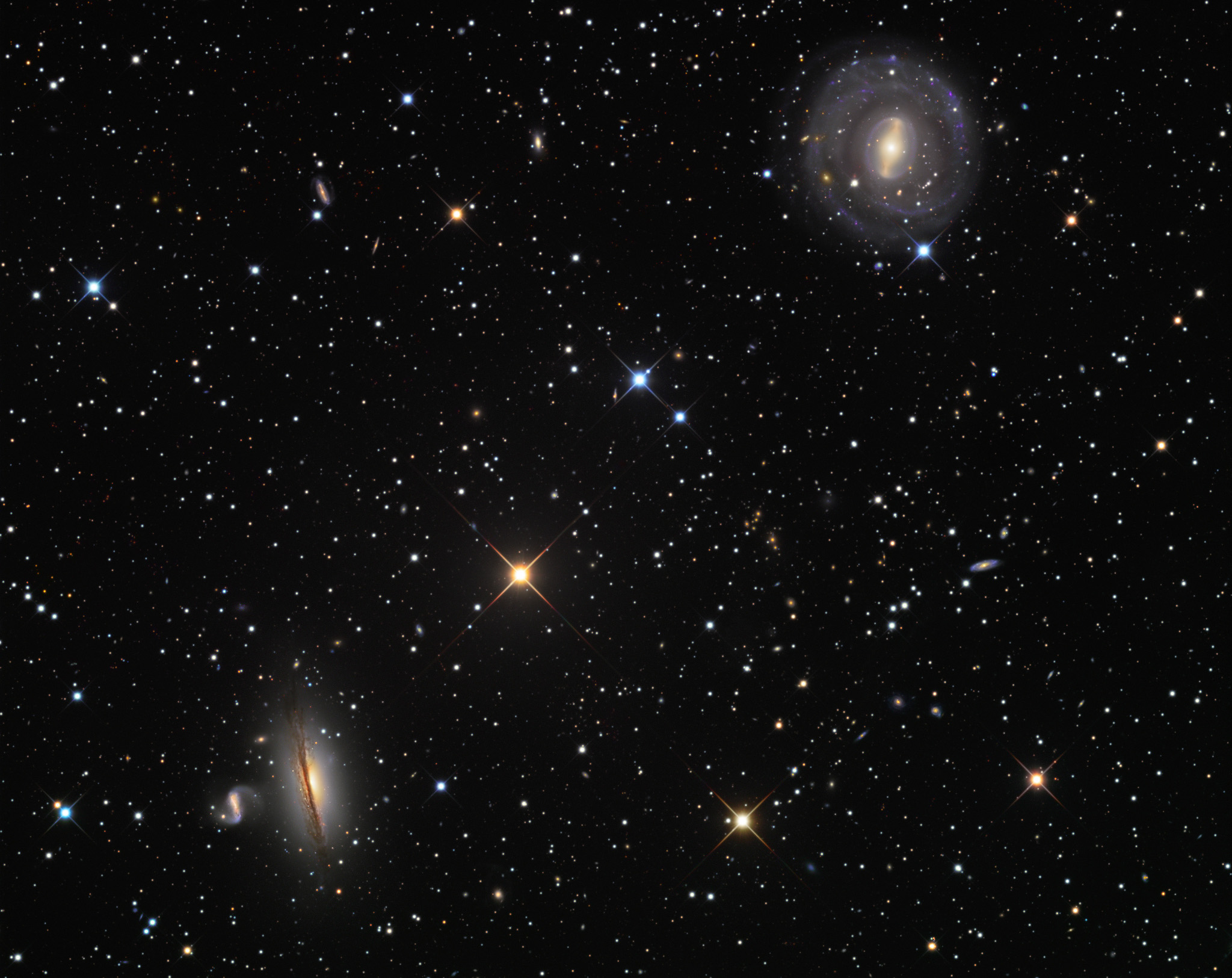 NGC 5078 et quelques amis