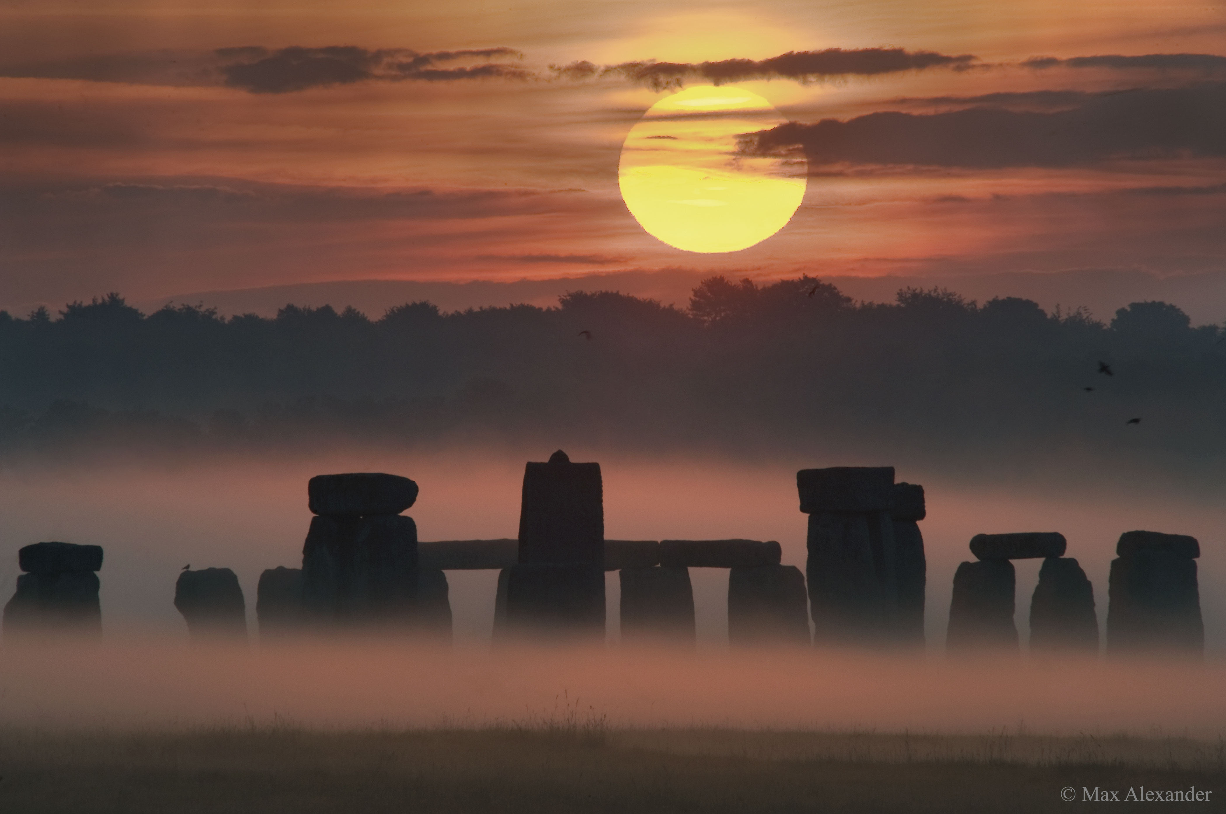 Solstice d\'été sur Stonehenge