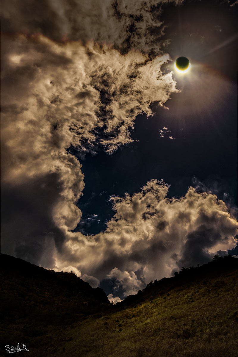Eclipse à la Réunion