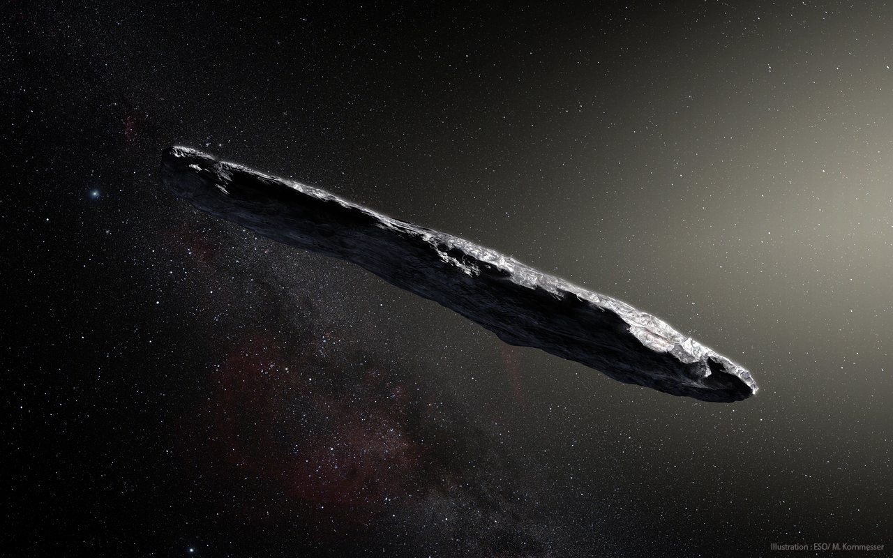 Oumuamua, l\'astéroïde interstellaire