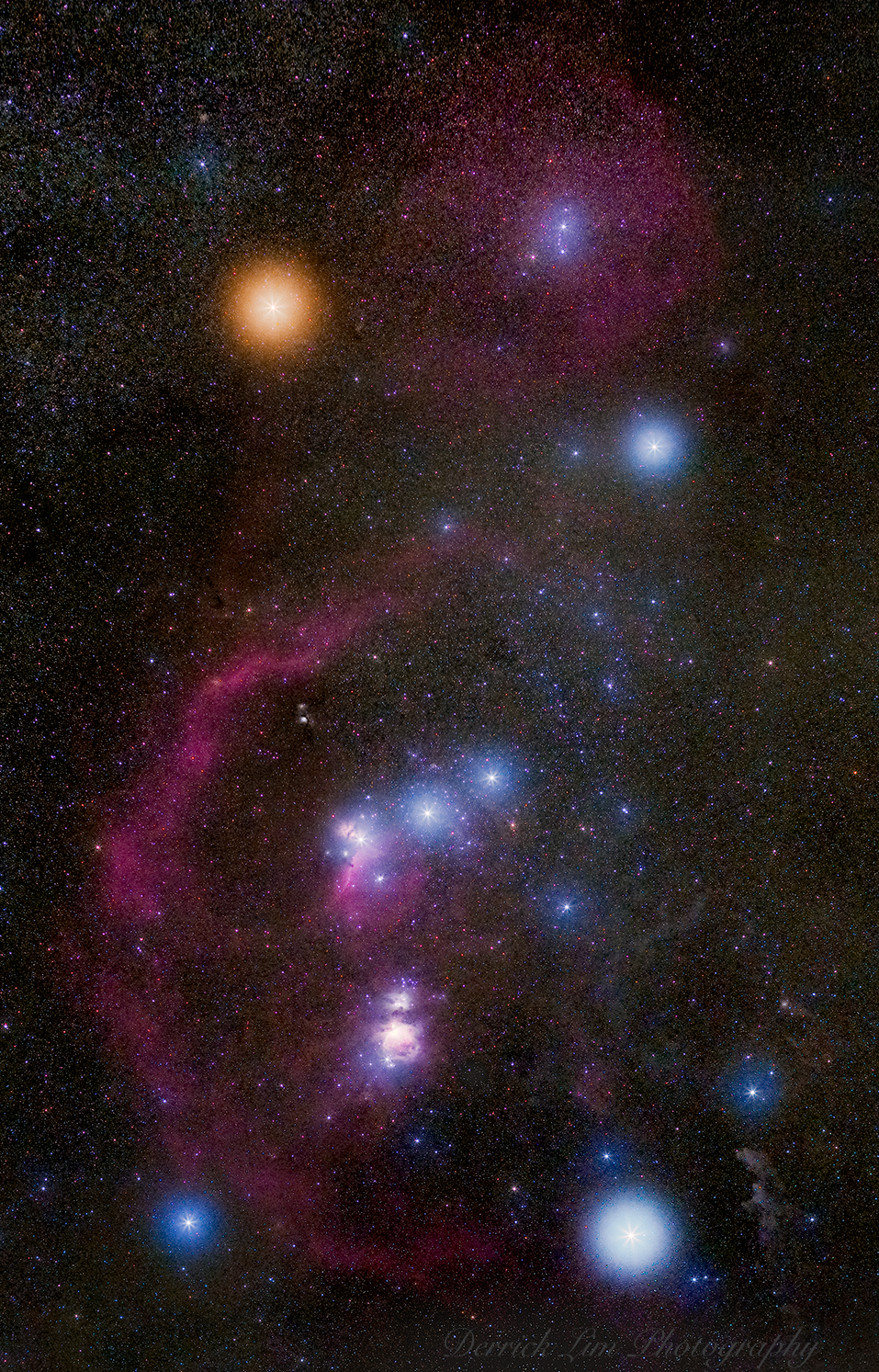 Orion, constellation photogénique