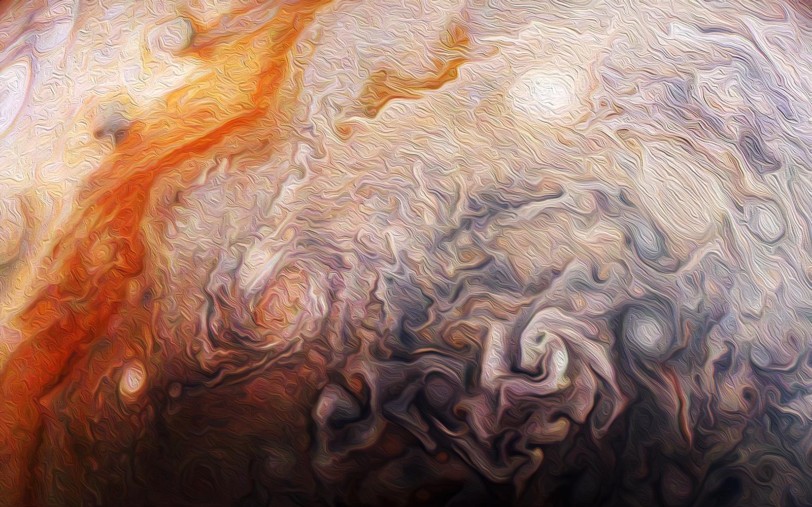Peindre avec Jupiter
