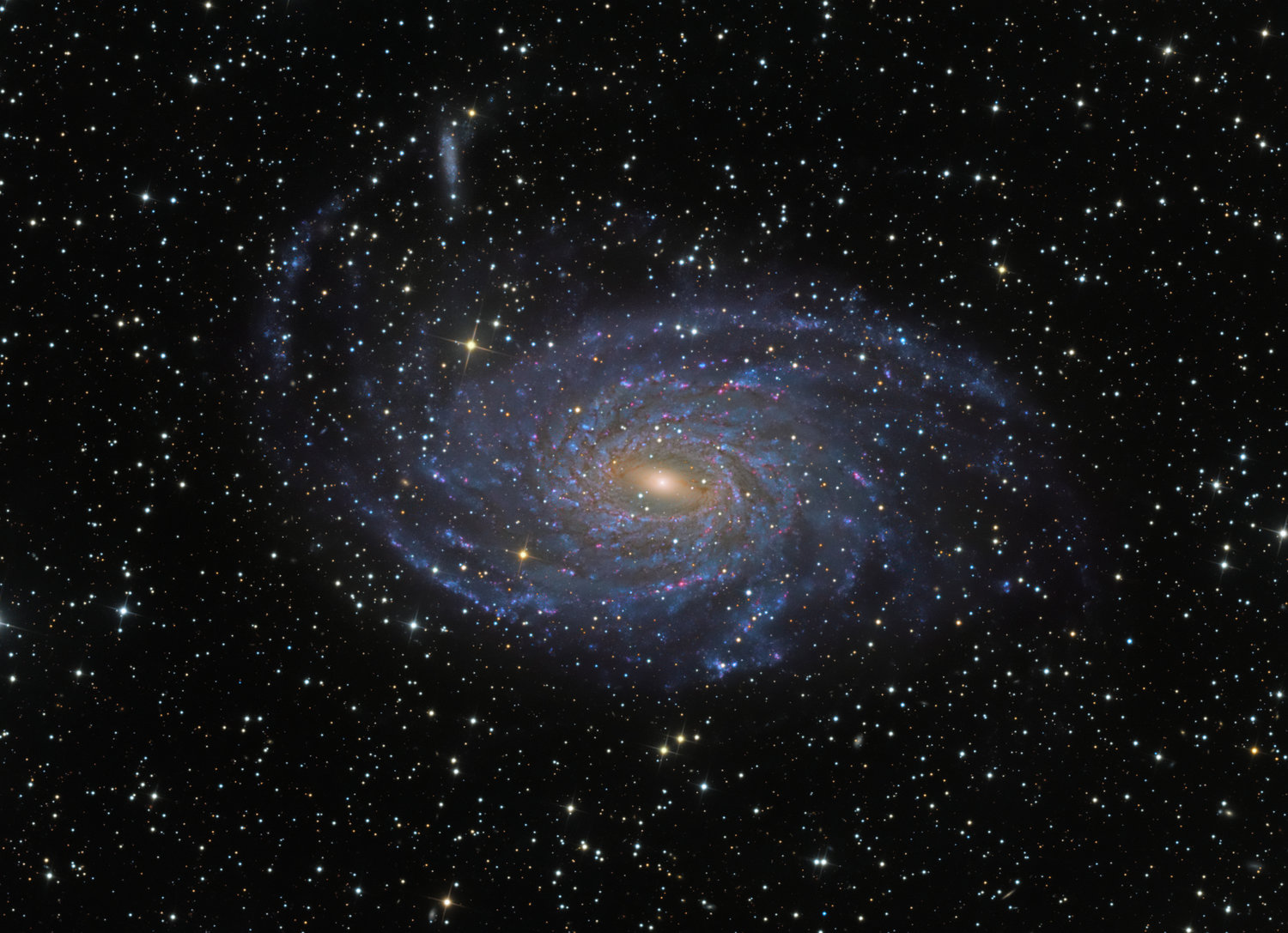 La galaxie spirale NGC 6744