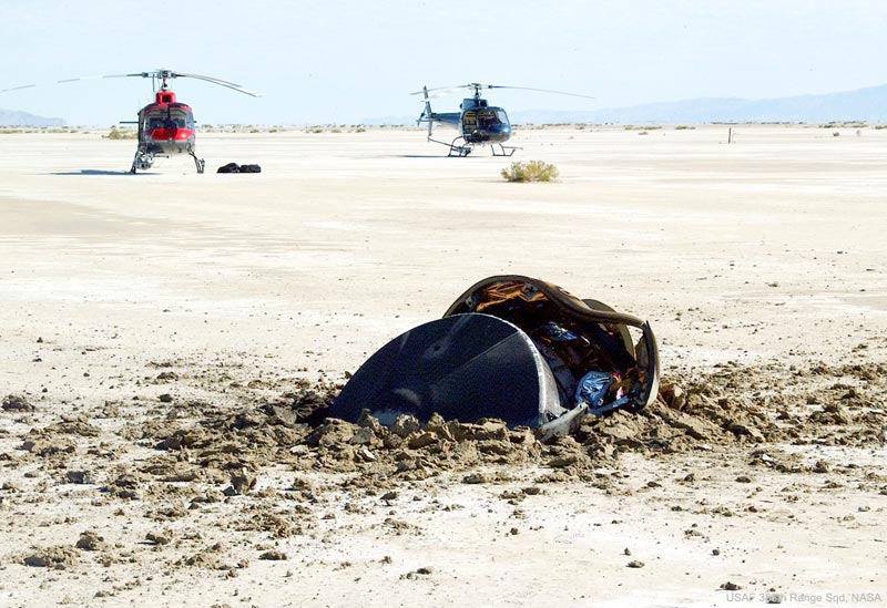L\'atterrissage d\'une soucoupe volante dans le désert de l\'Utah