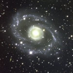 Galaxie spirale dans le Centaure