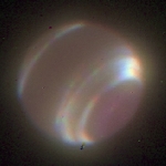 Neptune vue en optique adaptative