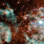L'amas d'étoiles R136
