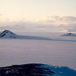 Panorama de la banquise antarctique