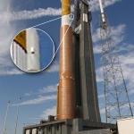 Une fusée Atlas&nbsp;V se prépare à décoller