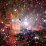 NGC&nbsp;281&nbsp;: Amas, nuages et globules