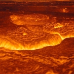 L'ancienne surface fondue de Vénus