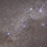 Le ciel austral vu de la station spatiale internationale