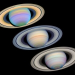 Saturne par trois