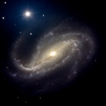 NGC 613, spirale de poussières et de gaz