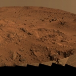 Un panorama de Mars depuis le point de vue Larry