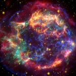 L'écho lumineux de Cassiopeia A en infrarouge