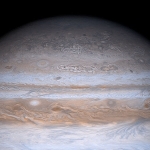 Les nuages de Jupiter par Cassini
