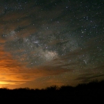 Nuages d’étoiles au-dessus de l’Arizona.
