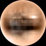 Pluton en vraies couleurs