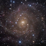 La Galaxie Cachée IC 342