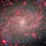 Hydrogène dans M33