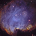NGC 2174, nébuleuse par émission dans Orion