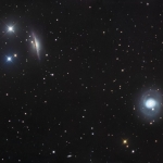 NGC 1055 et M77