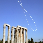 L'analemme et le temple de Zeus