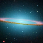 La galaxie du Sombrero en infrarouge