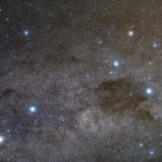 La Voie Lactée près de la Croix du Sud