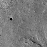 Un trou sur Mars