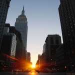 Manhattanhenge, un coucher de Soleil à New York