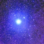 La nébuleuse de poussières de l'étoile polaire.