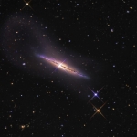 NGC 4013 et le courant de marée