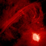 L'arc radio du centre galactique